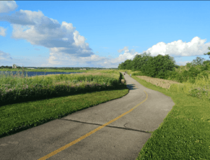 Elly whalon lake paved trail