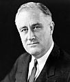 Franklin Delano Roosevelt headshot