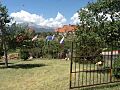 Flags at the entrance to Garden of the Gods