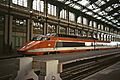 Gare de Lyon TGV orange