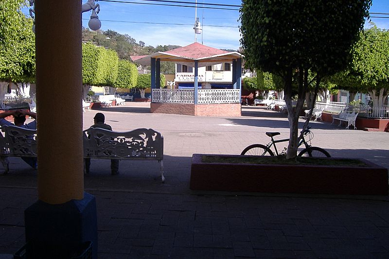 Garita plaza kiosko