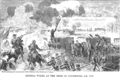 General Wolfe at the siege of Louisbourg, 1758