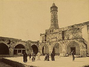 Great Mosque of Gaza, 19th century