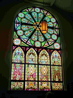 Hartford City Presbyterian Church West Window
