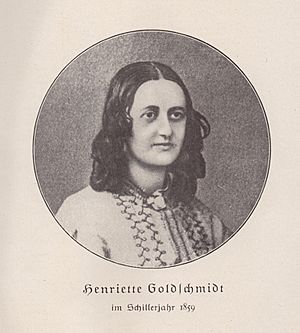 Henriette Goldschmidt 1859