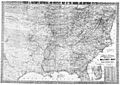 Historical and military map of the border and southern states. Phelps & Watson, 1866