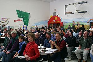 Huntington town meeting