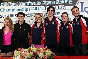 Ice dancers - 2014 Four Continents