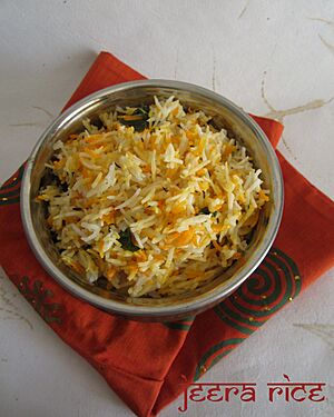 Jeera Rice India