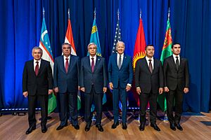 Joe Biden hosts a meeting with central Asian presidents (53235186245)