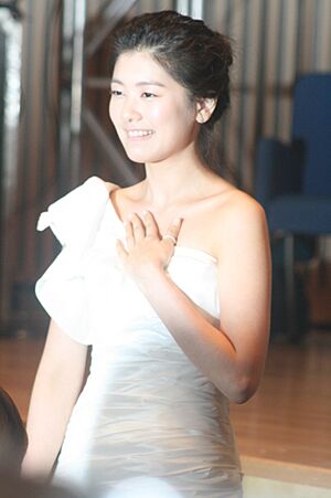 Jung So-min at the press conference of SBS Bad Guy