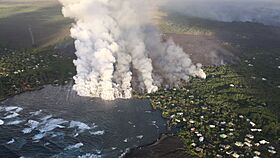 Kapoho Bay lava 20180604