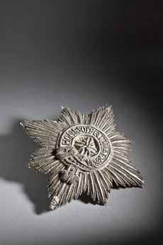 Karl XIs ordensstjärna för riddare av Strumpebandsorden, 1668 - Livrustkammaren - 108770