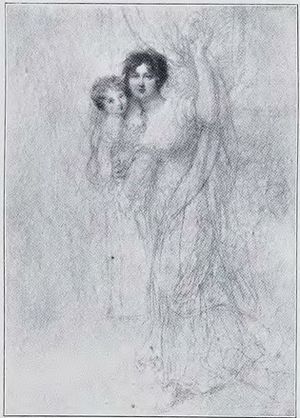 LADY GEORGE BERESFORD and MRS. HENRY EDEN - Richard Cosway (page 235 crop)