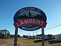 LambertMississippiWelcomeSign