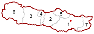 Map at hermagor municipalities