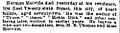 Melville obit