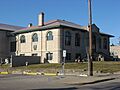 Monroe Carnegie Library front and side, Bloomington