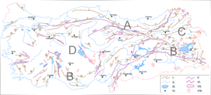 Mountain systems of Turkey