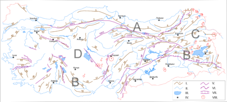 Mountain systems of Turkey