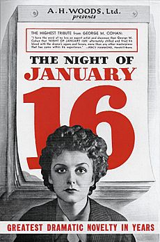 Night of January 16th jury flyer front