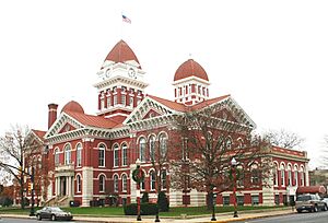 Lake County courthouse in Crown Point