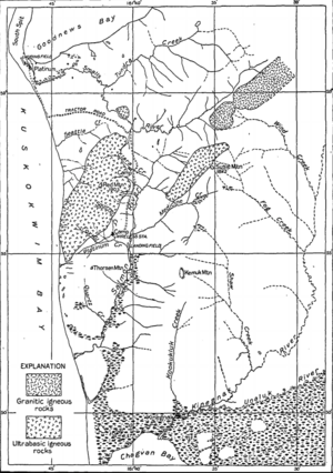 Platinum Alaska geologic map