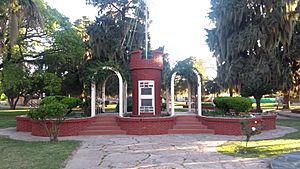 Fountain in commemoration to the centenary of the establishment.