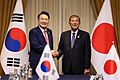 Prime Minister Ishiba meeting with President of South Korea Yoon Suk-yeol (2024)