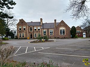 Rawlins Academy Front Exterior Quorn Leicestershire UK