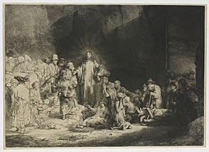 Rembrandt The Hundred Guilder Print