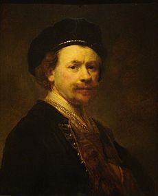Rembrandt self portrait 1636-38