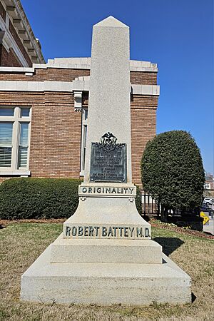 Robert Battey Monument in Rome, GA