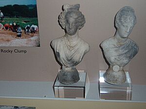 Roman busts from Brighton