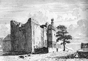 Ruins of Sheffield Manor 1819 1