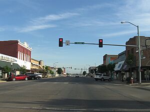 SH-6 downtown Elk City