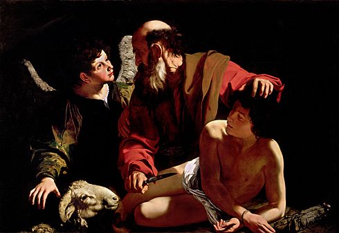 Sacrifice of Isaac-Caravaggio (c. 1603)