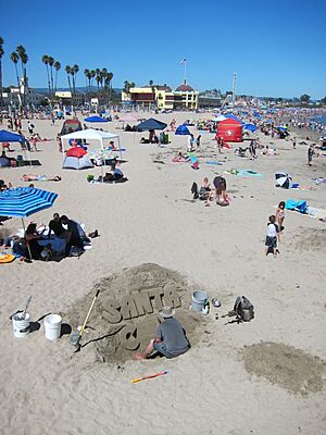Santa Cruz Main Beach and Bordwalk
