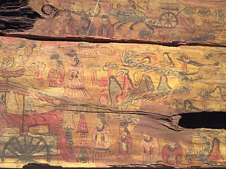 Shanxi Museum - coffin paintings
