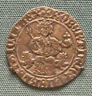 Silver gigliato of Robert I of Anjou King of Naples 1309 1343