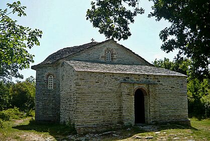St. Georges church in Kerdylia mountains