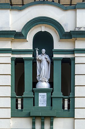 Statue of St. Francis Xavier at St. Xavier's School, Kolkata 20 2b