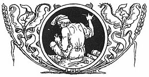Straw Coal And Bean 2 By Walter Crane