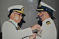 Tamgha-i-Imtiaz awarded by Admiral Noman Bashir, Chief of Naval Staff