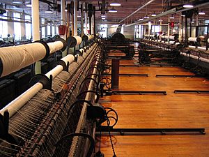 Textile-Spinning room