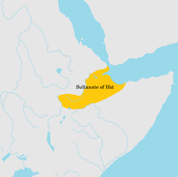 The Ifat Sultanate in the 14th century.