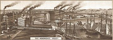 The menomonee valley in milwaukee 1882