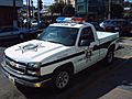 Tijuana police car
