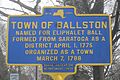 Town of Ballston Marker