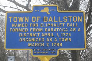 Town of Ballston Marker
